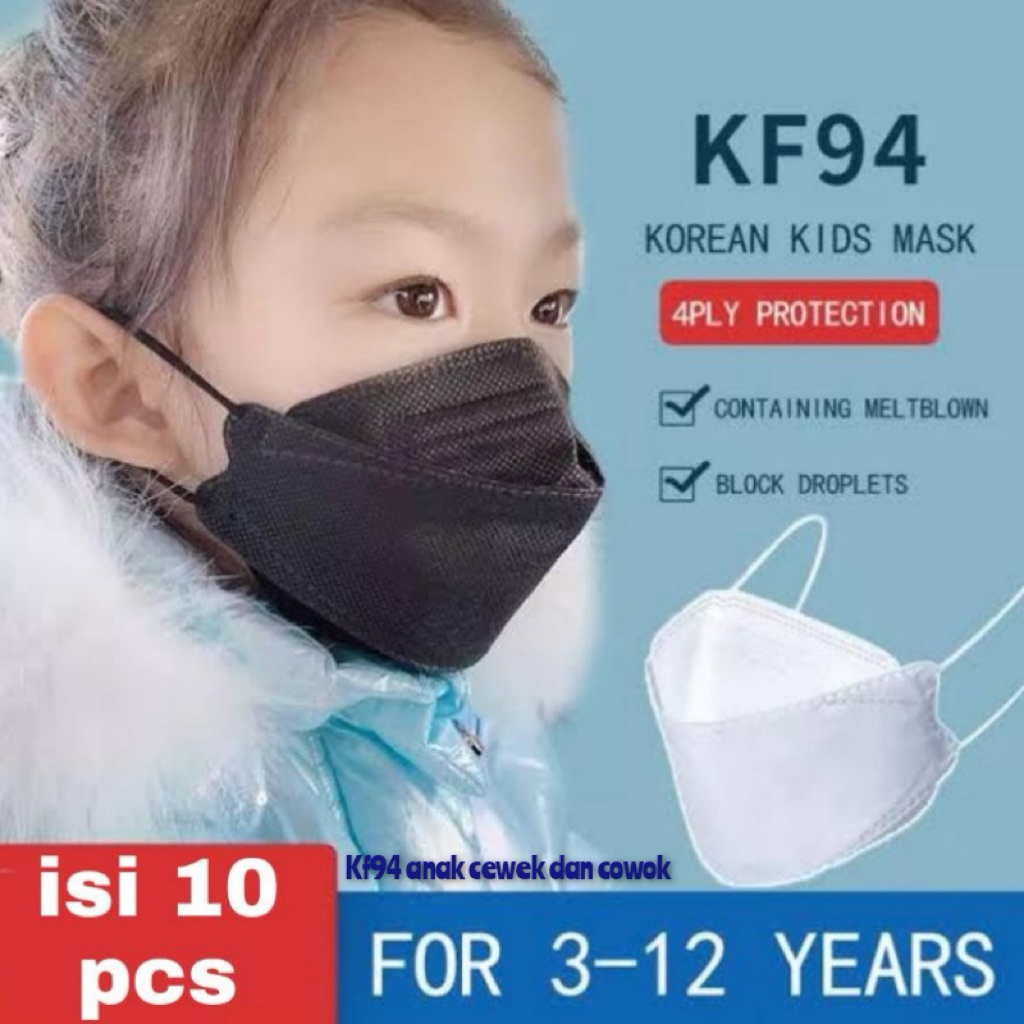 CUCI GUDANG MASKER KF94 ANAK / MASKER KF94 ANAK GAMBAR /  KF94 ANAK WARNA / MASKER ANAK / IZIN KEMEN