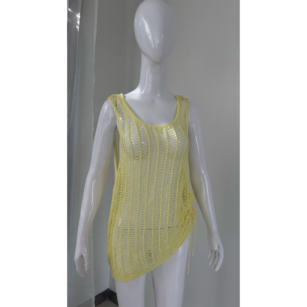 PRELOVED baju jaring jaring rajut