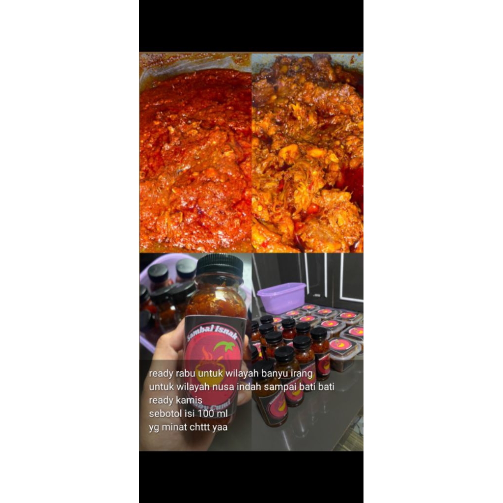 

sambal isnak