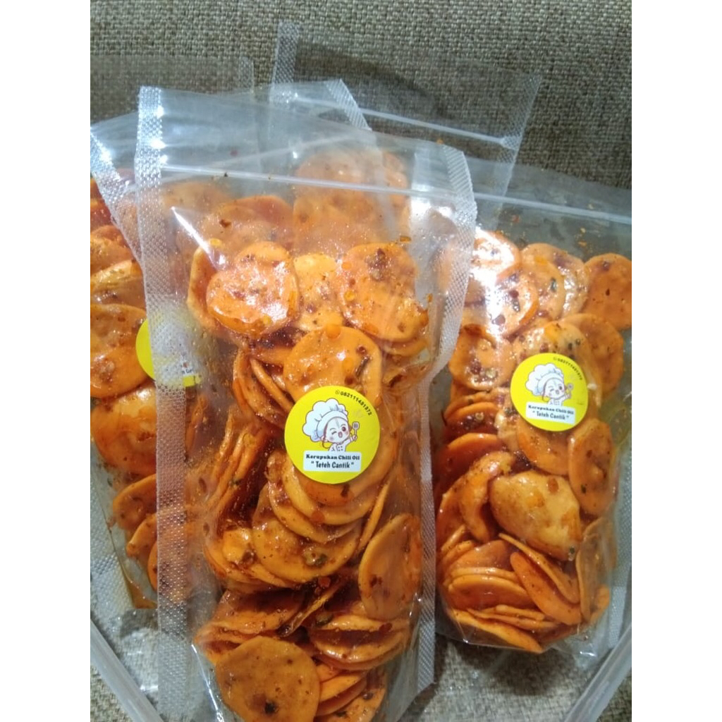 

kerupuk orens chilli oil