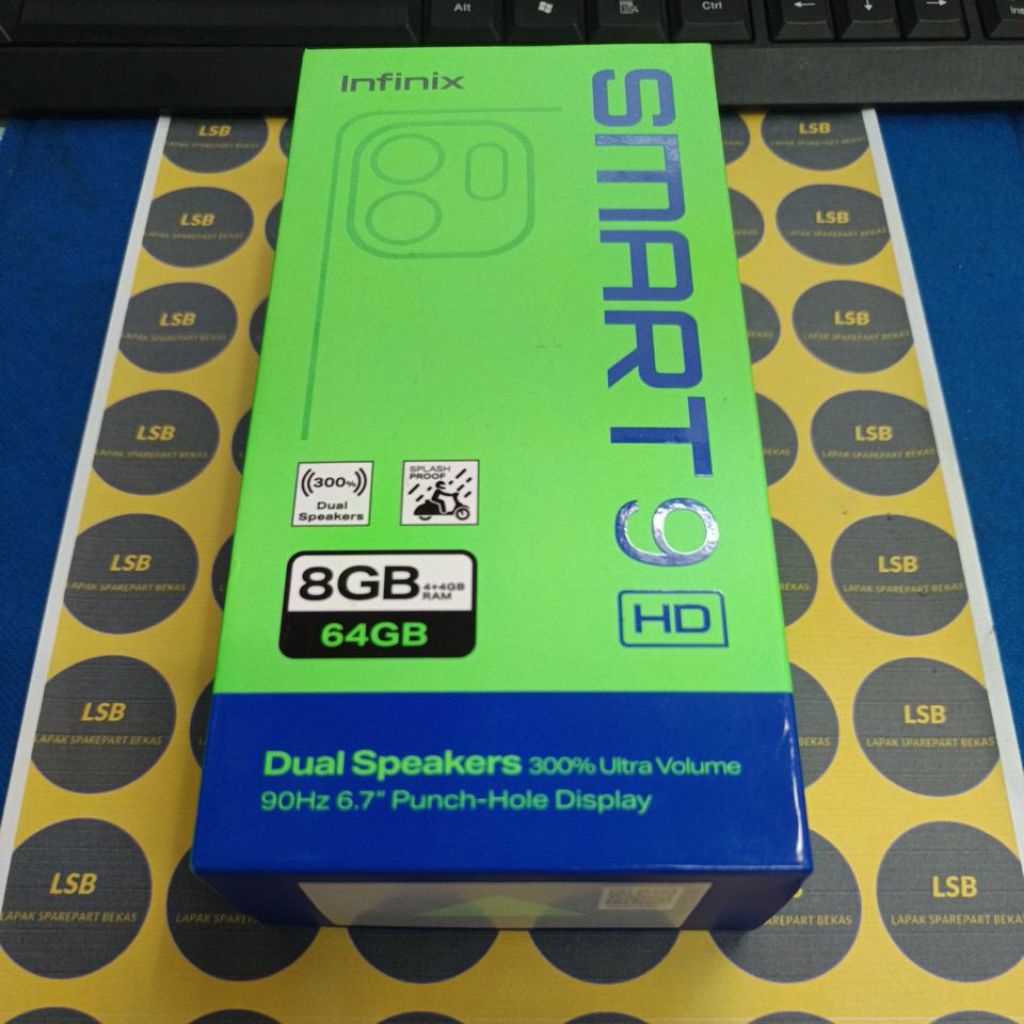 DUS BOX HANDPHONE INFINIX SMART 9 HD ORIGINAL BEKAS