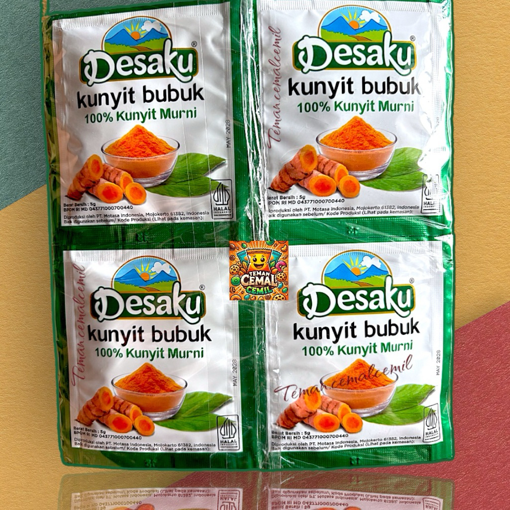 

Desaku Kunyit Bubuk 1renceng 12pc