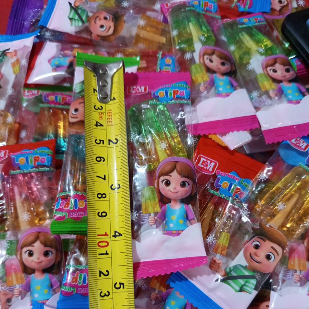 

PERMEN Diimpor Lolipop Bentuk Eskrim Paket 10pcs