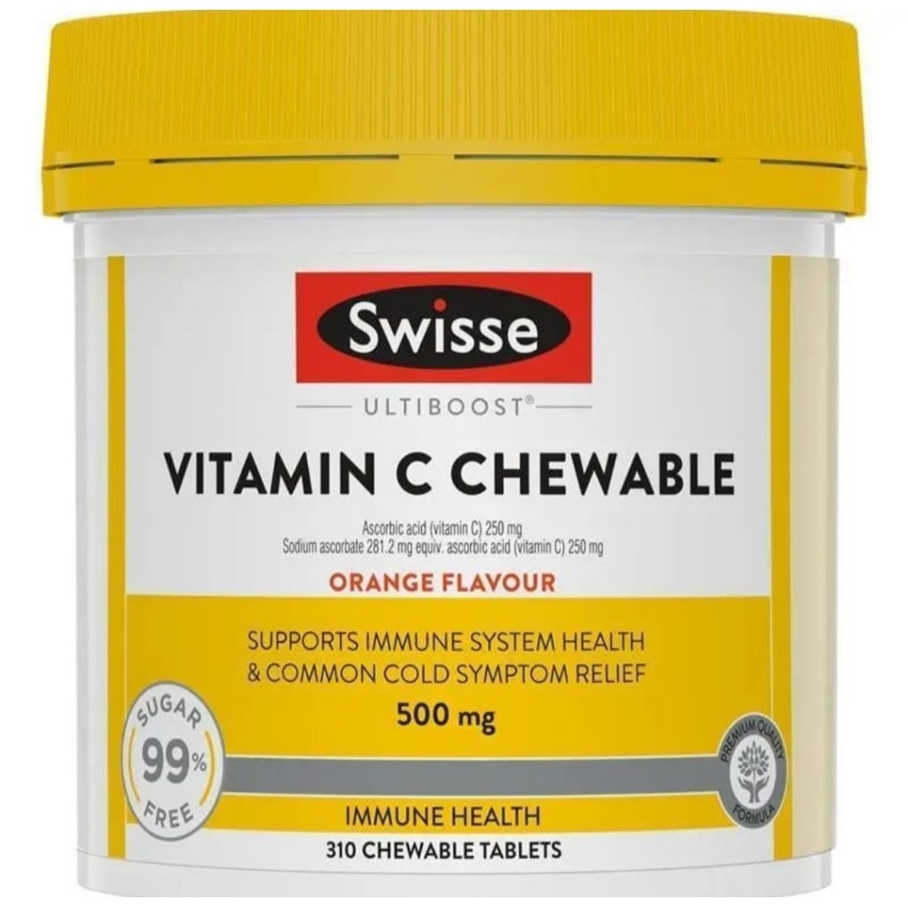 Swisse Vitamin C 500mg 310 Chewable Tablet