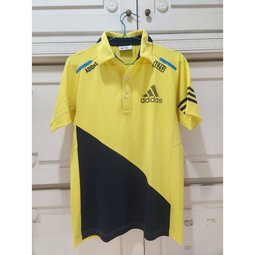 Baju Golf Adidas Kuning