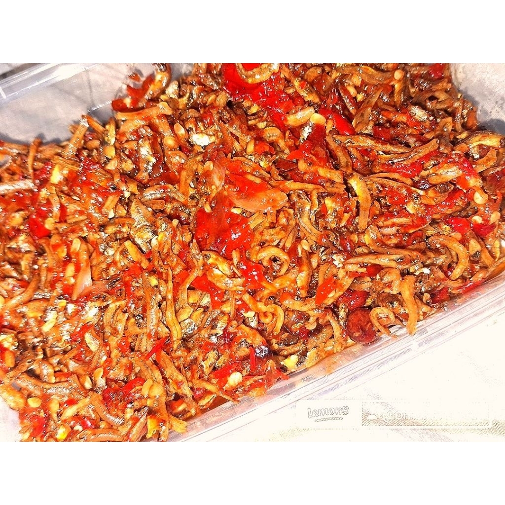 

Teri kacang balado pedas manis