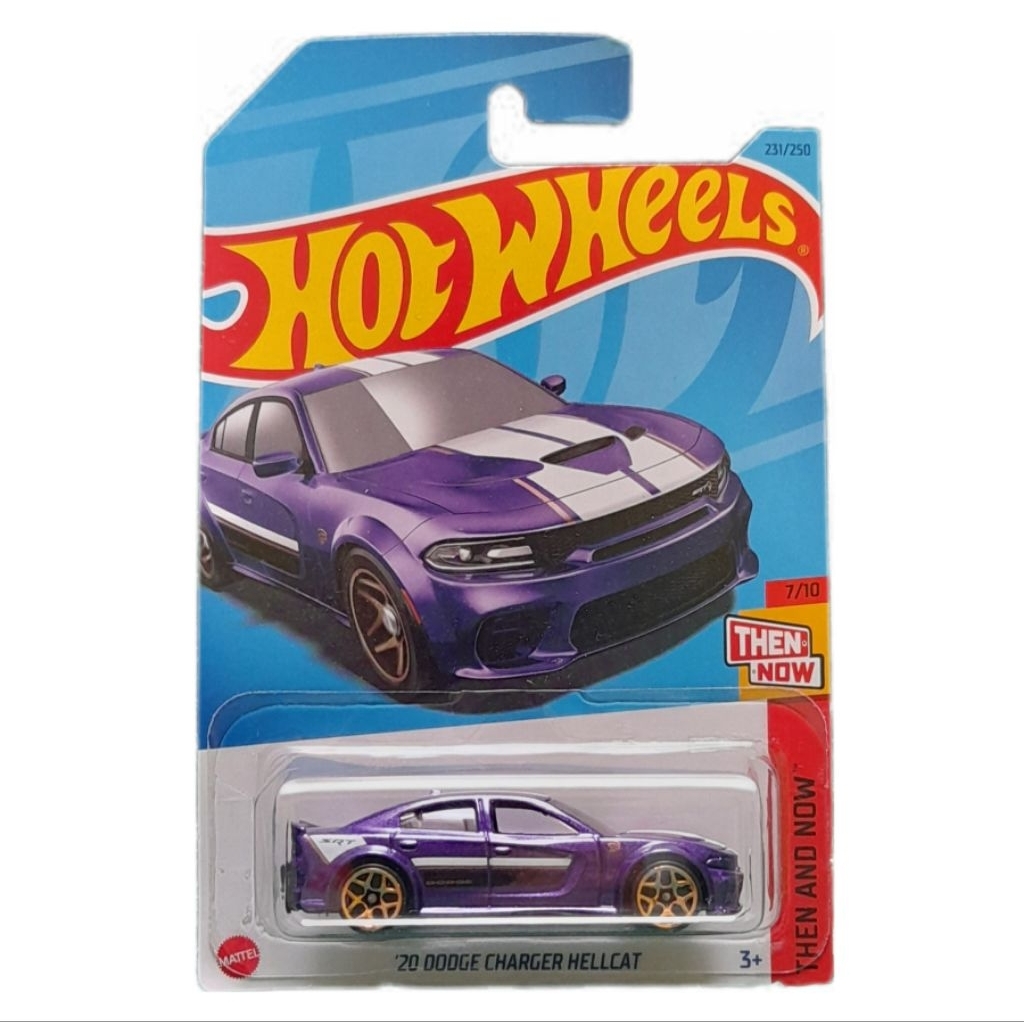 COLLECTOR HOT WHEELS 20 DODGE CHARGER HELLCAT UNGU | HOTWHEELS ORIGINAL 20 DODGE CHARGER HELLCAT | M