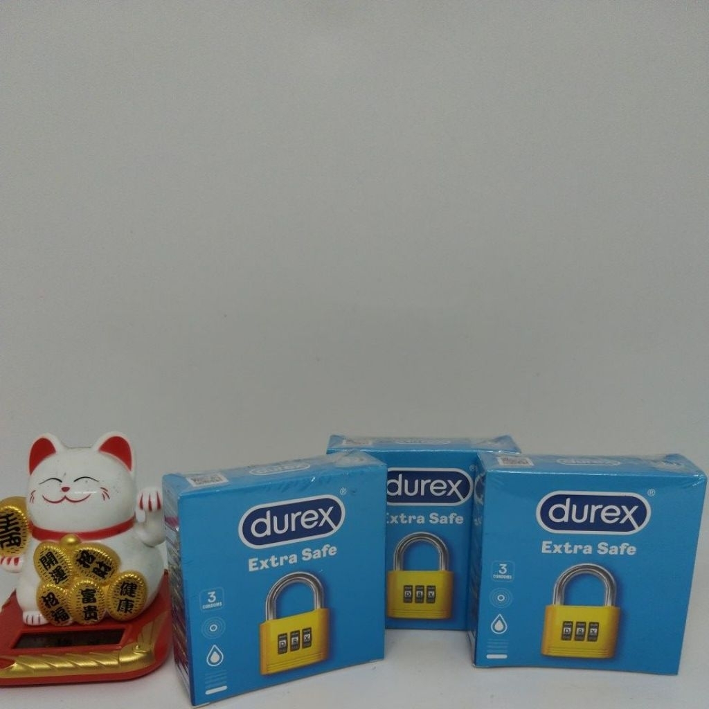 Kondom Durex Extra Safe 3's