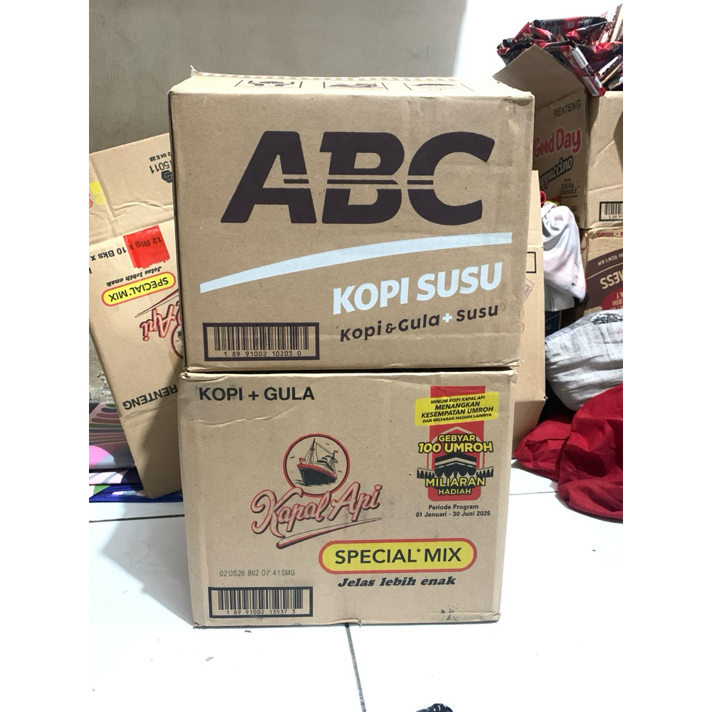 

Obral Kardus Dus Bekas Abc Susu, Kapal Api Layak Pakai, Box Packing
