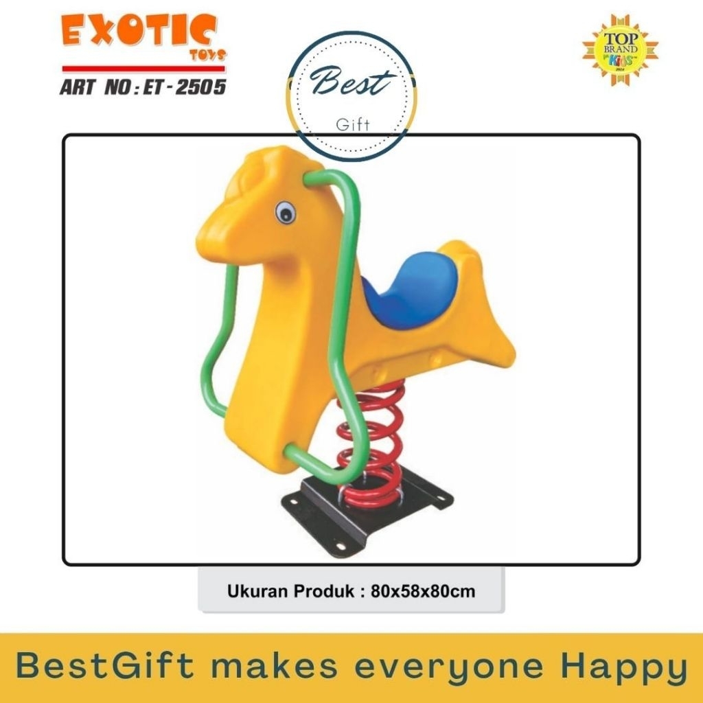 EXOTIC ET-2505 SPRING ROCKING HORSE PARK