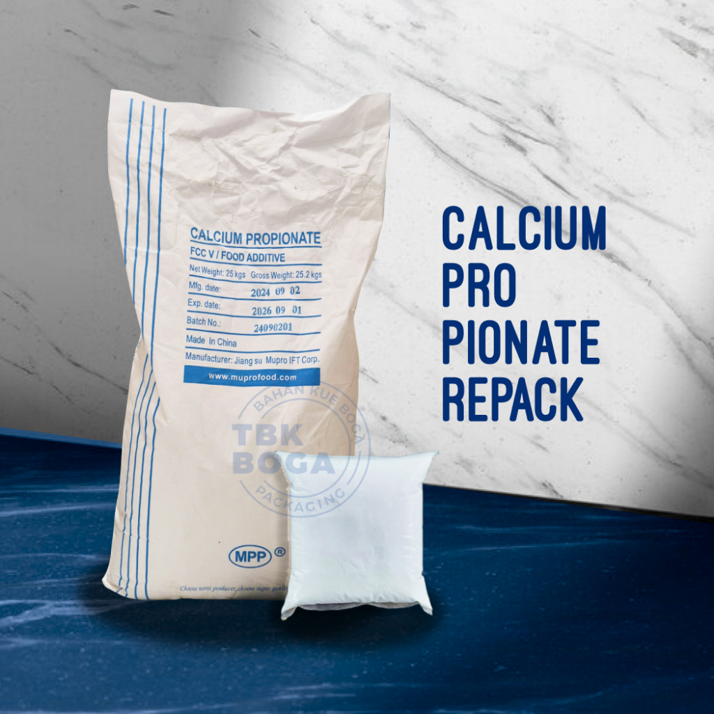 

( Repack ) Calcium Propionate ( 250, 500 gr ) Pengawet Makanan Roti Granular Addictive Food