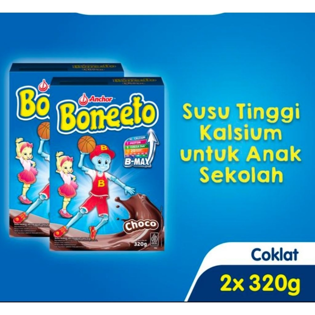 

Boneeto coklat 320g 2 box