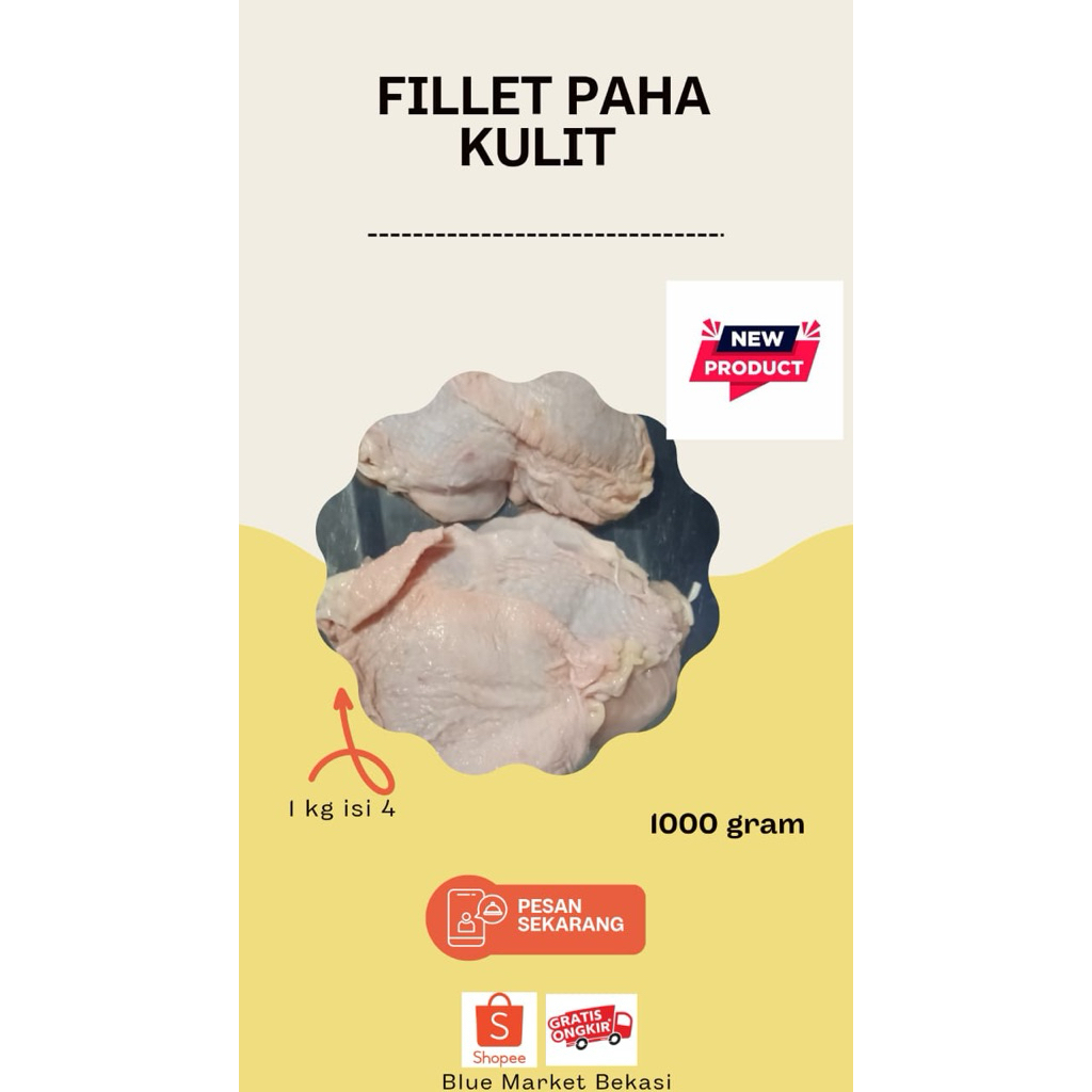 

Fillet Paha Kulit 1kg