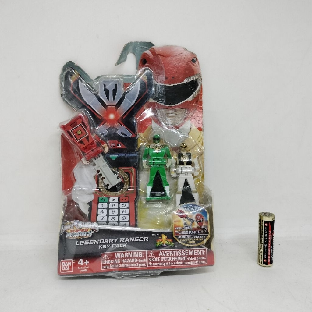 Bandai Legendary Ranger Key Pack Power Ranger Super Megaforce Realpic