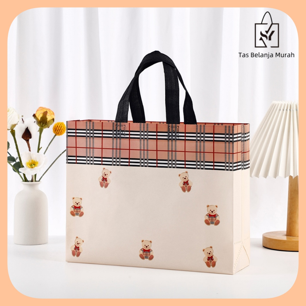 

Goodie bag-Tas Belanja tas Jinjing tas spunbond tas souvenir premium tebal dan kuat/Terlaris lipat jumbo/ waterproof/shopping bag Tas Belanja Murah Karakter Kartun-A14