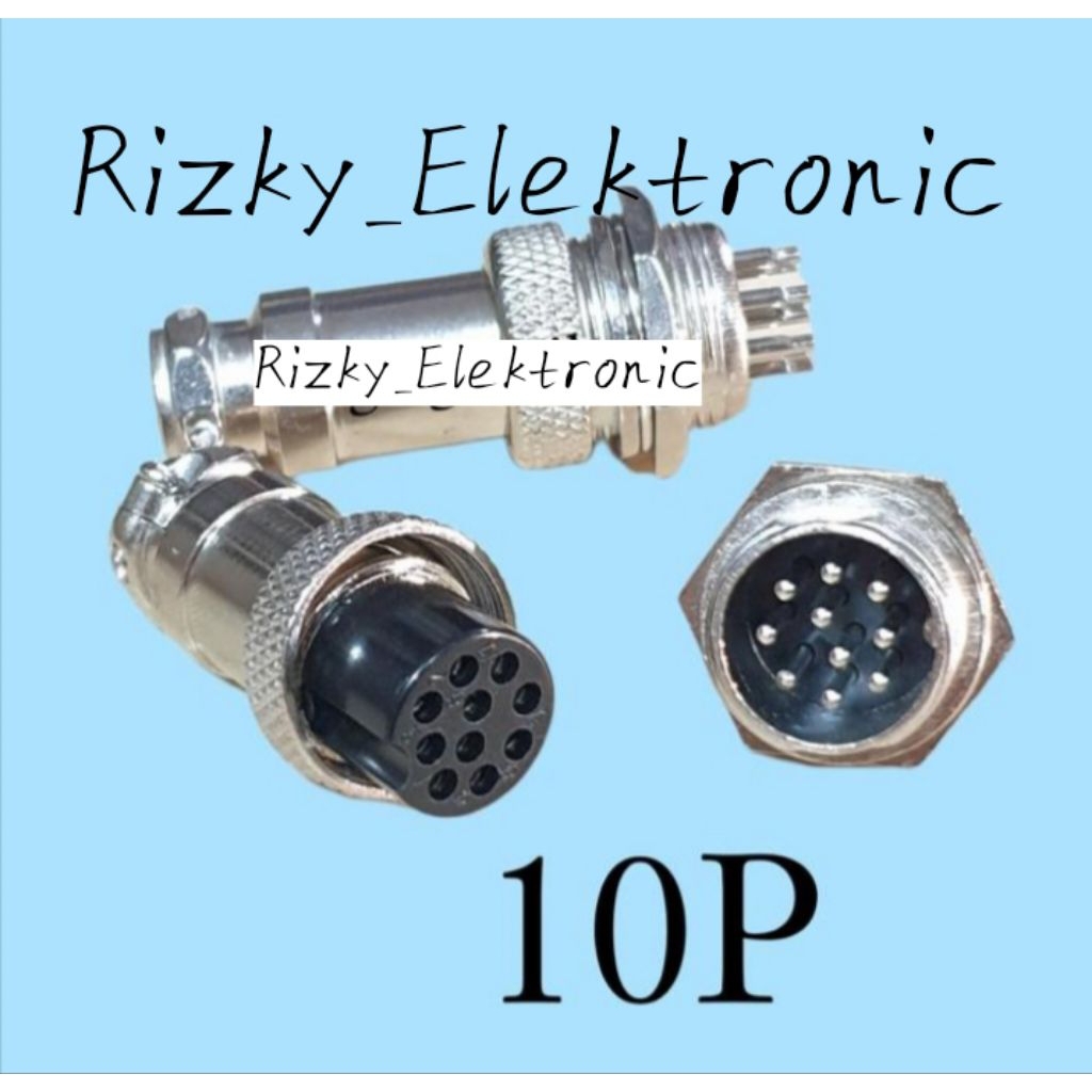 Connector CB 10pin gx16 16mm