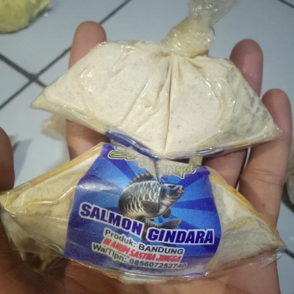 UMPAN IKAN MAS - SALMON GINDARA