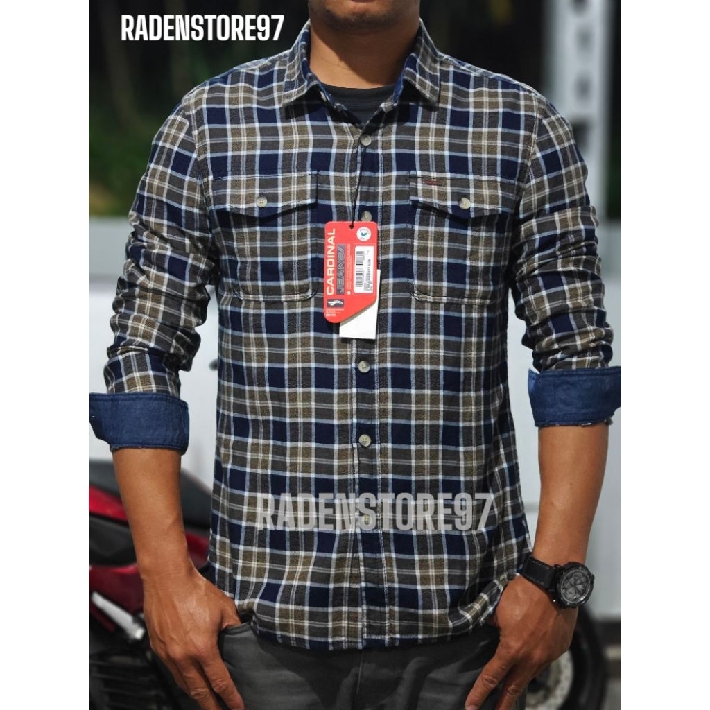 KEMEJA CARDINAL JEANS ORIGINAL