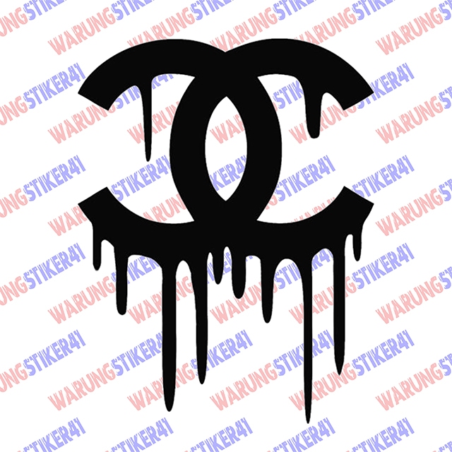 

stiker chanel 1 sticker cutting custom keren