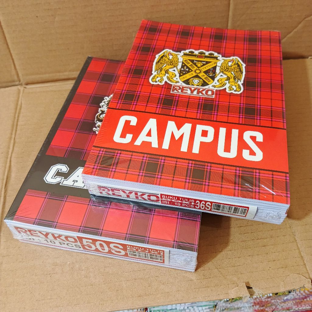 

Promo 1 Pak Buku Tulis Campus Panjang 50 Lembar Isi 10 Pcs ( Packing Aman )