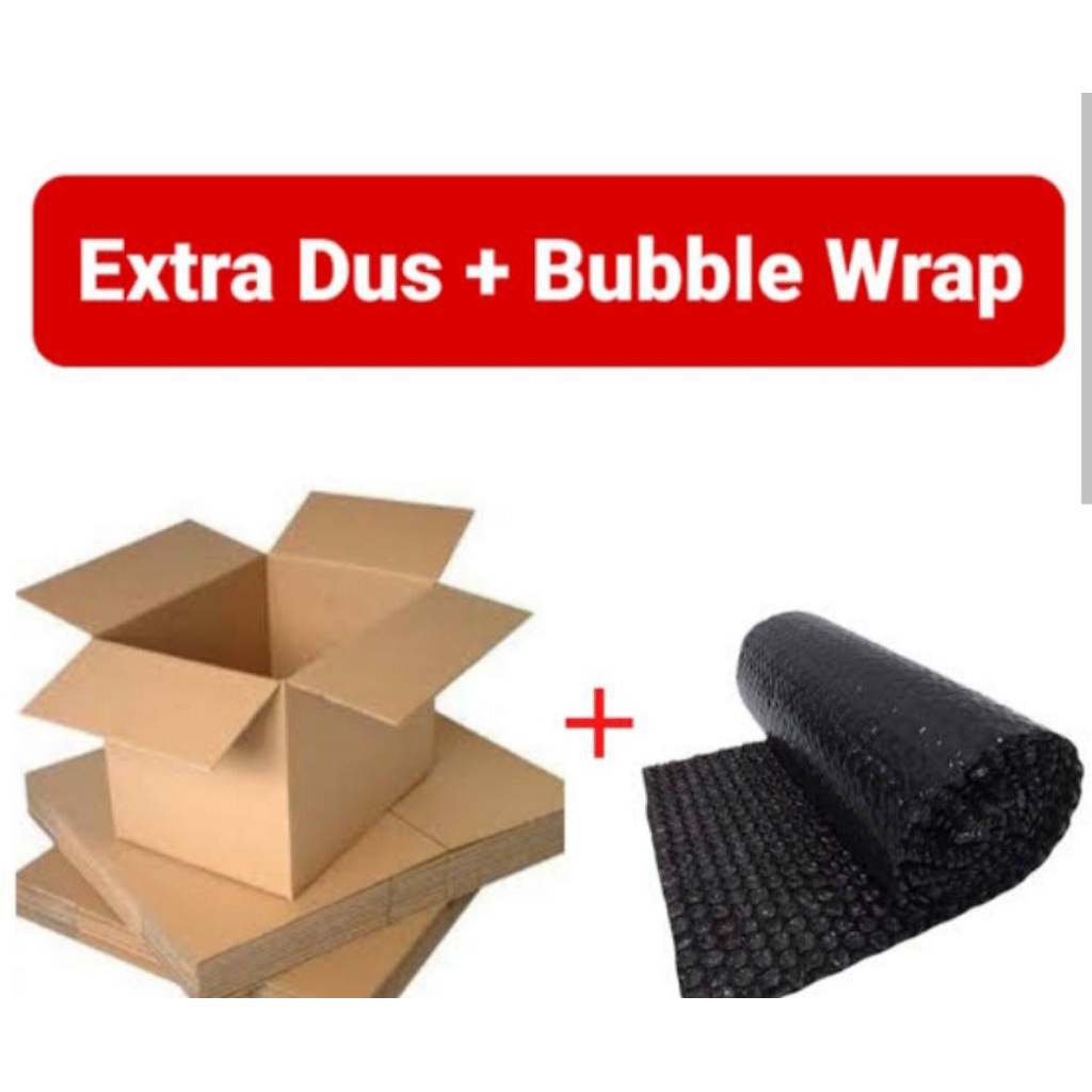 

Ekstra Packing Bubble Wrap dan Dus [Packing Aman]
