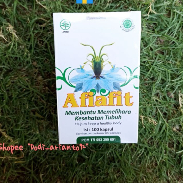 GESER UNTUK LIHAT KAPSULNYA AFIAFIT AFIAPRO  kapsul isi 100
