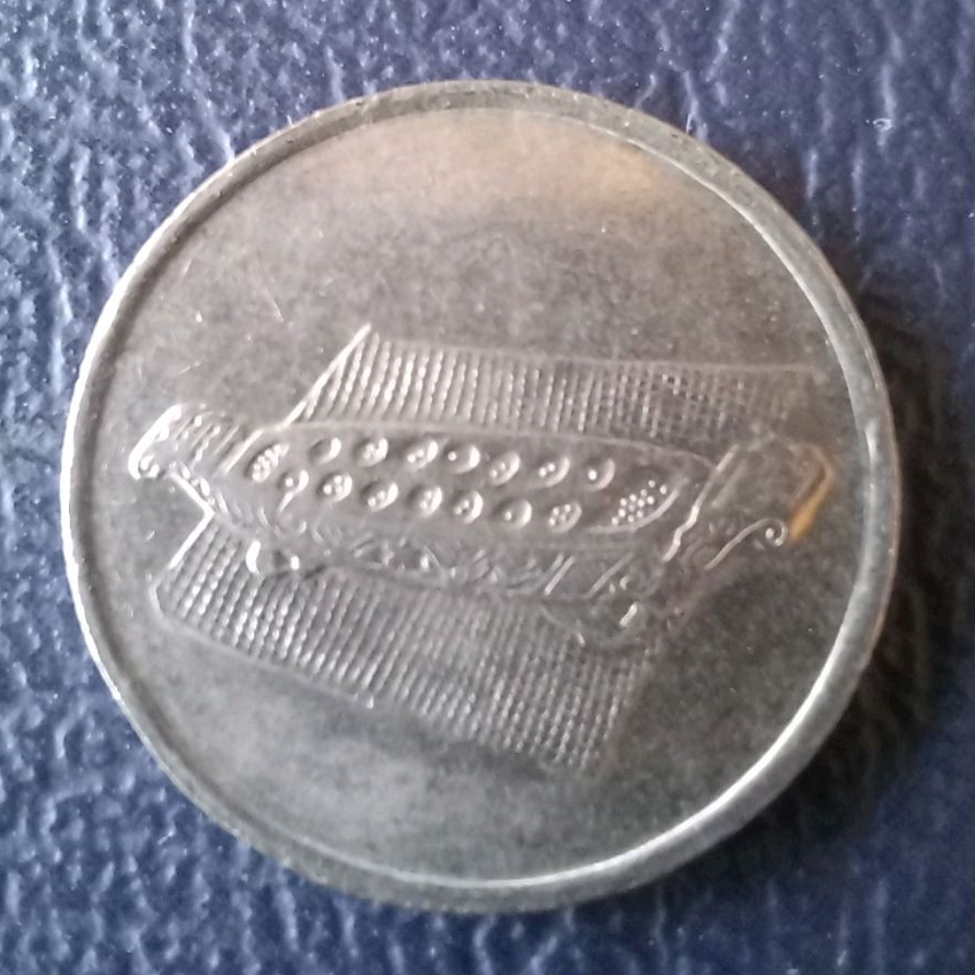 Uang Koin Kuno 10 Sen Malaysia Budaya