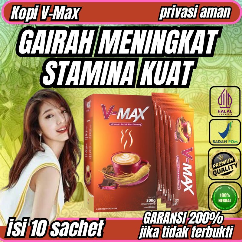 

KOPI V-MAX MINUMAN SERBUK RASA COKELAT KOPI WANITA KOPI CINTA KOPI GAIRAH