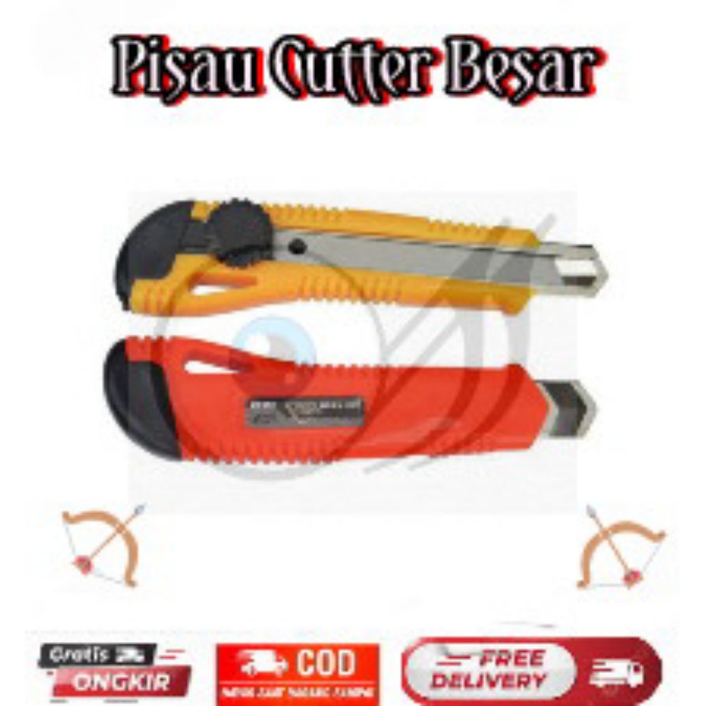 

Cutter / Pisau Cutter Besar 18 mm