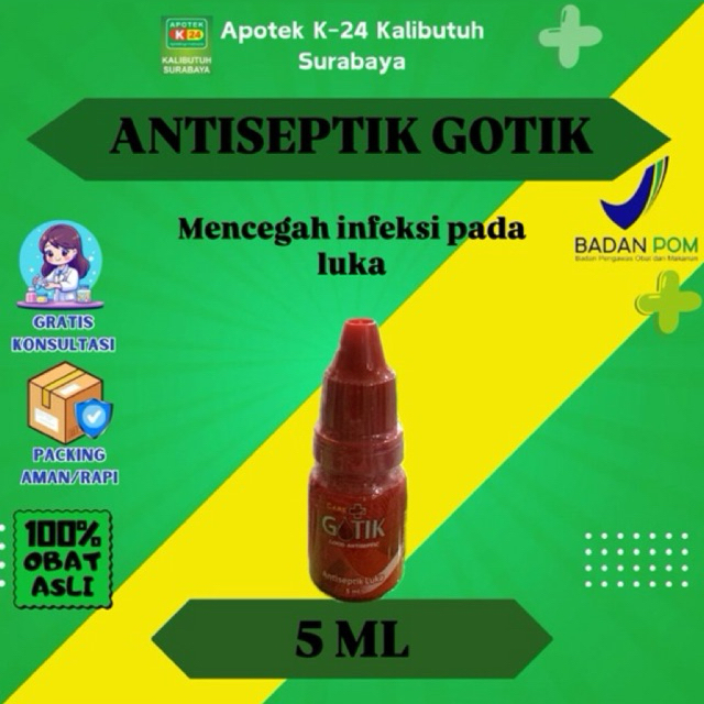 ANTISEPTIK GOTIK 5 ML