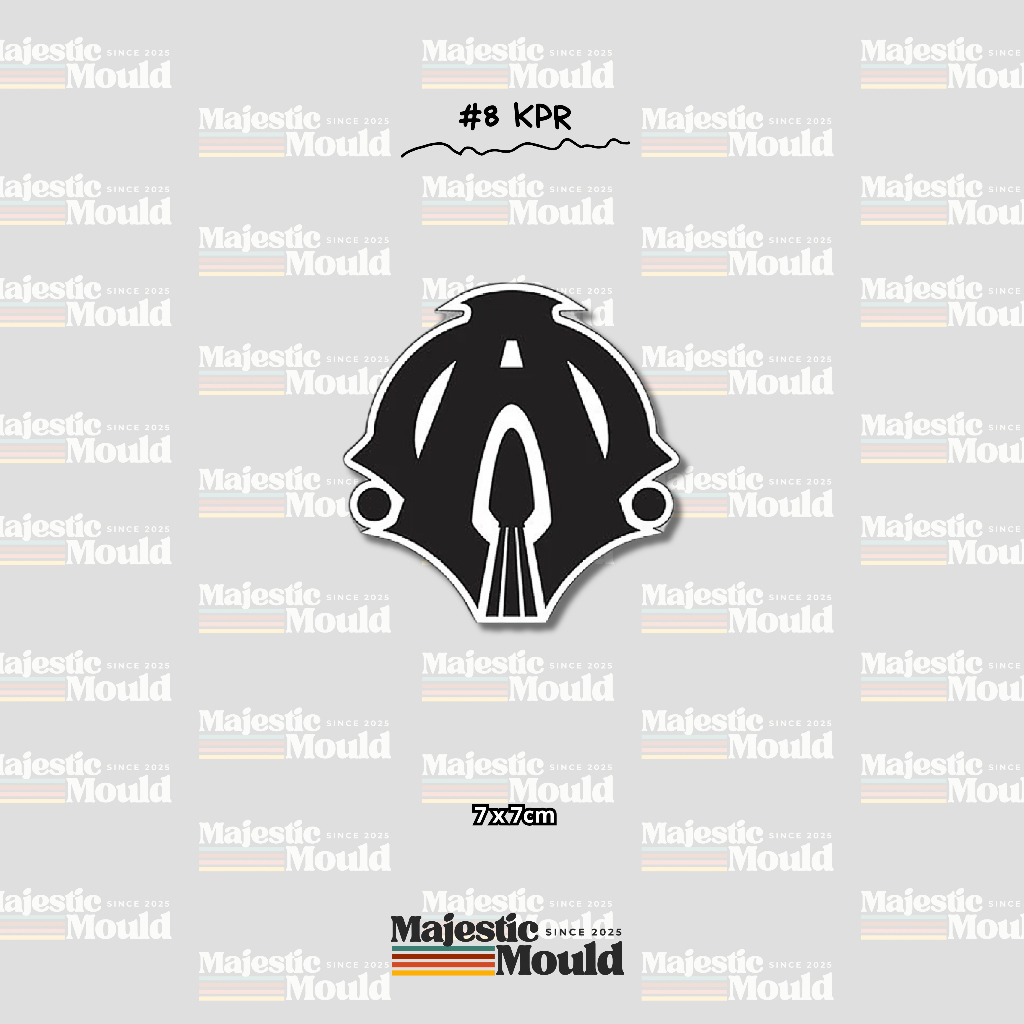 

#VOL8 KPR – Stiker Band Vinyl Glossy | Tahan Air & Luntur (Laptop/Helm/Tumbler/dan media lainnya)