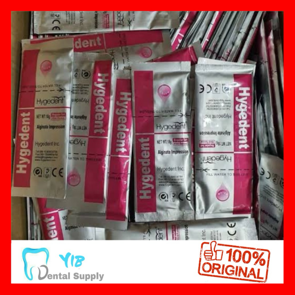 Alginate hygedent kemasan sachet 18gr