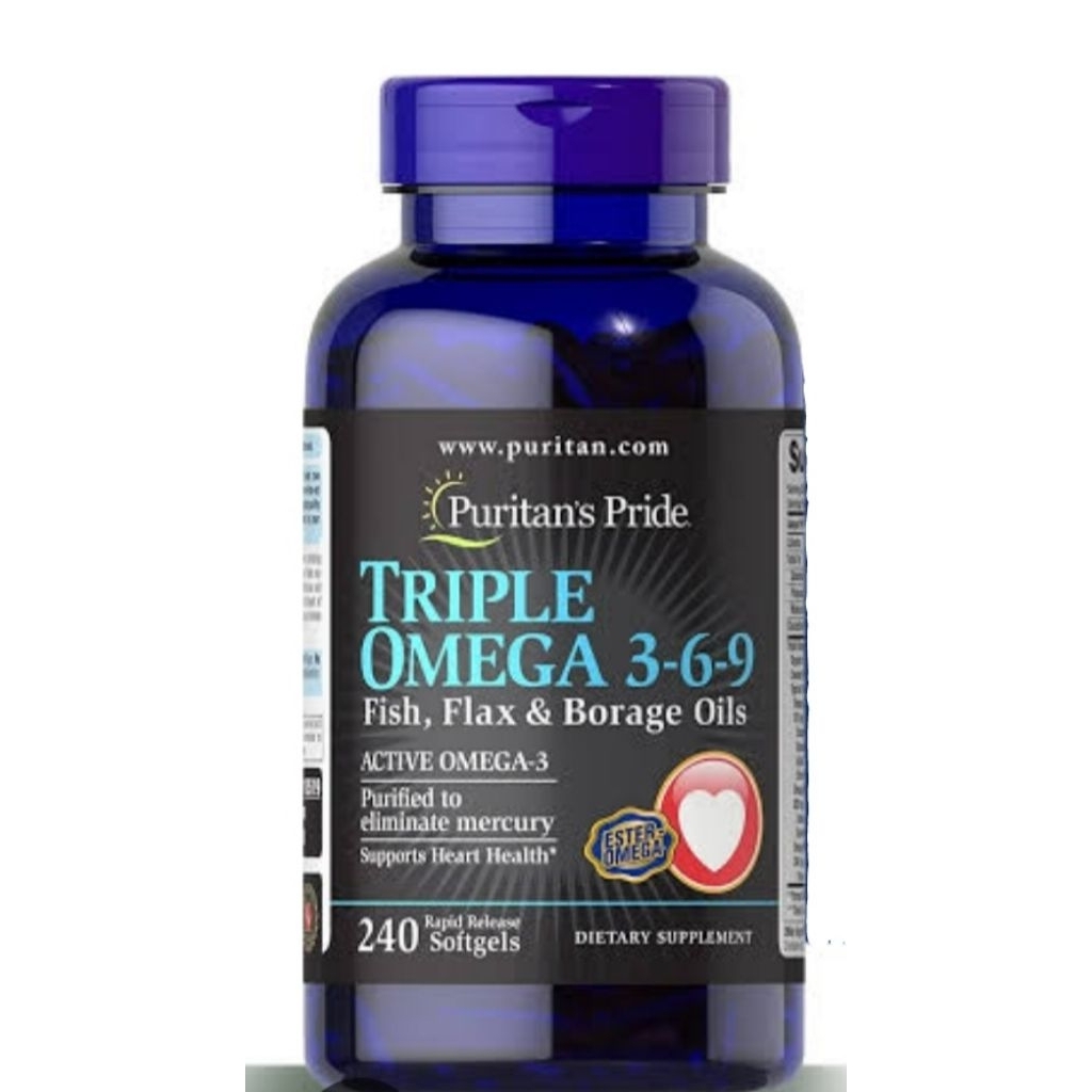 Puritan omega 369 isi 240 softgel