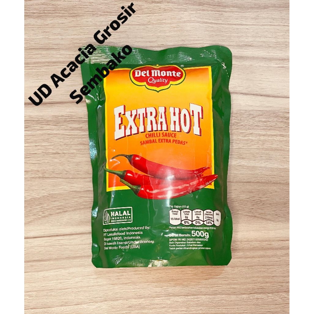 

Saos Extra Hot "DEL MONTE" 500Gram