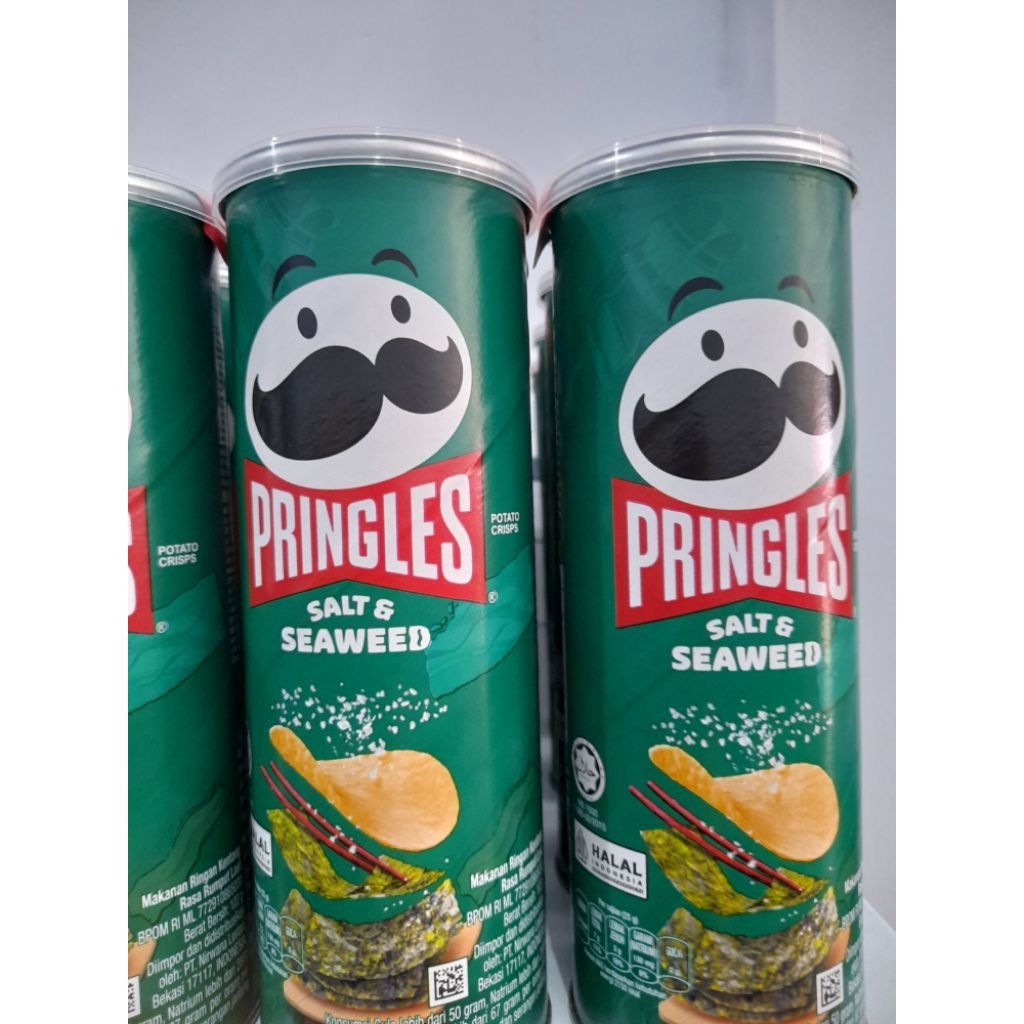 

Pringles rumput laut (Salt & Seaweed) 102g