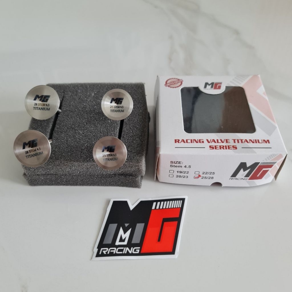 KLEP MX KING 19/22 20/23 22/25 25/28 TITANIUM BATANG 4,5 MG RACING