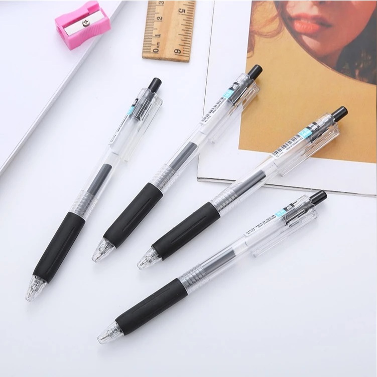 

Pulpen Gel Ink Mekanik Pen Cetrek 0.5mm Tinta Pena Gel Standar Warna Hitam