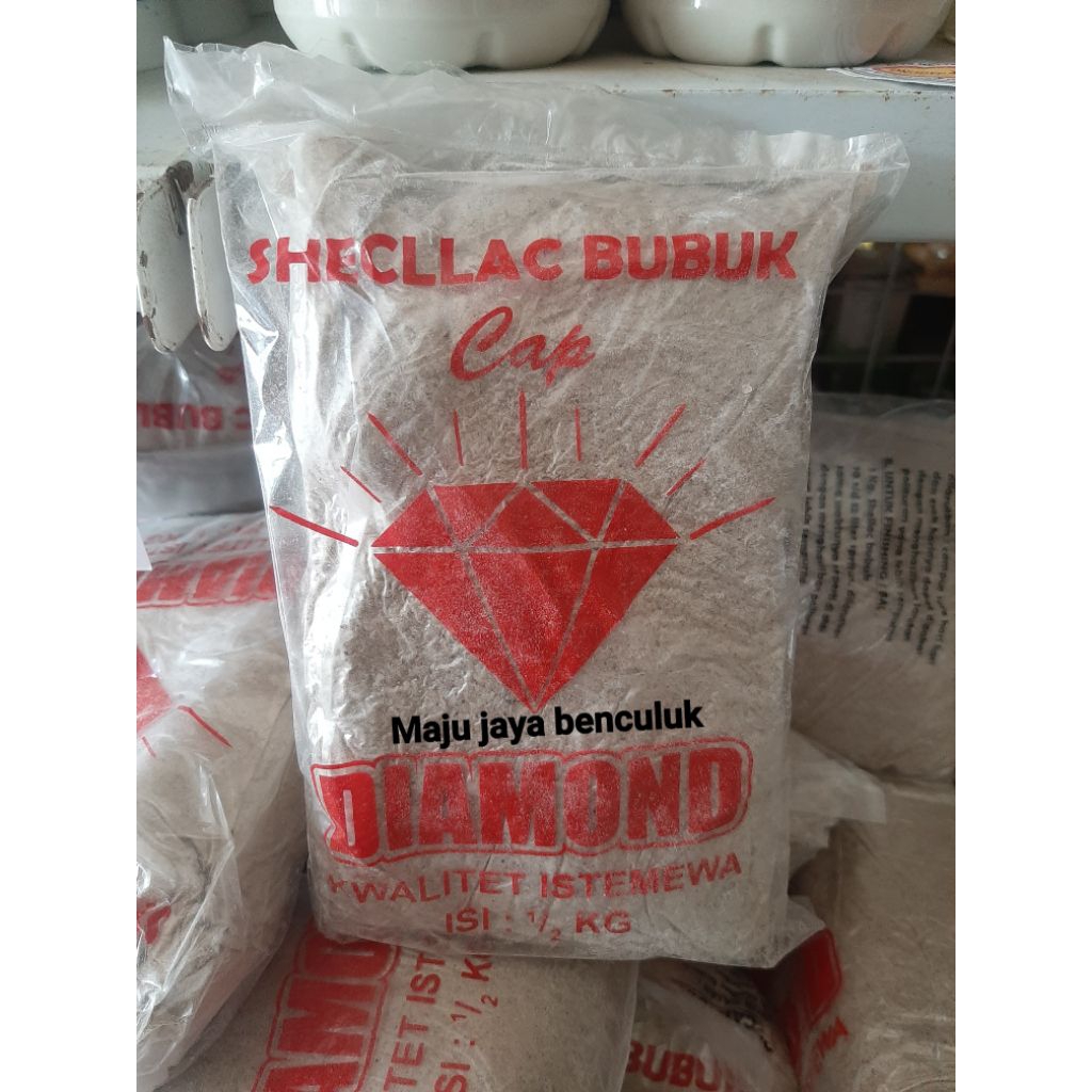 SERLAK BUBUK POLITUR PLITUR DIAMOND/ SERLLAC / SIRLAK / SIRLAK 500GR
