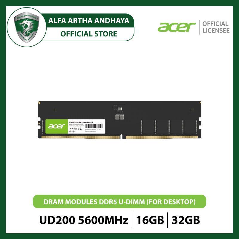 ACER UD200 DDR5 5600 U-DIMM [Desktop RAM] / RAM Desktop PC 5600MHz