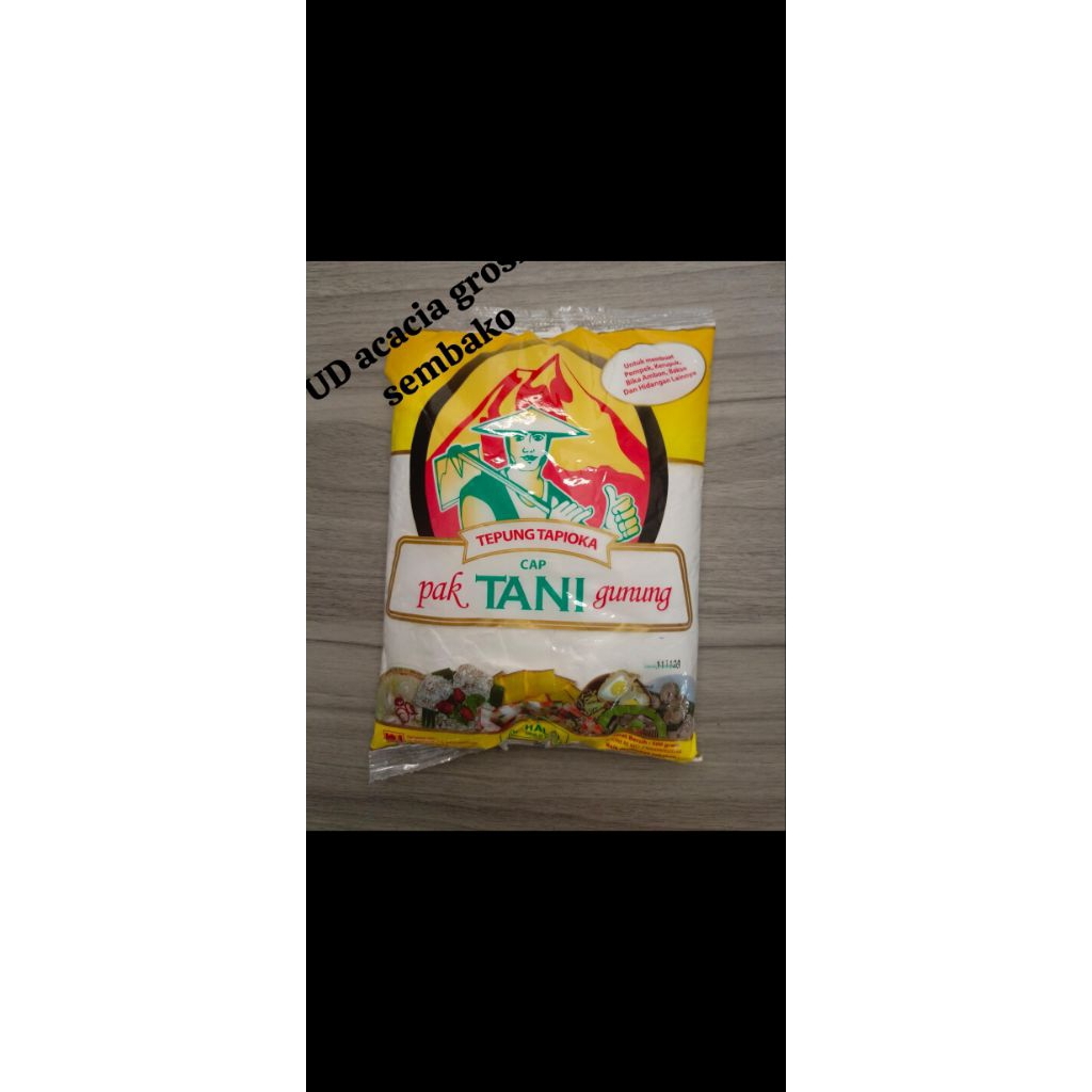 

TEPUNG TAPIOKA CAP TANI GUNUNG 500Gram