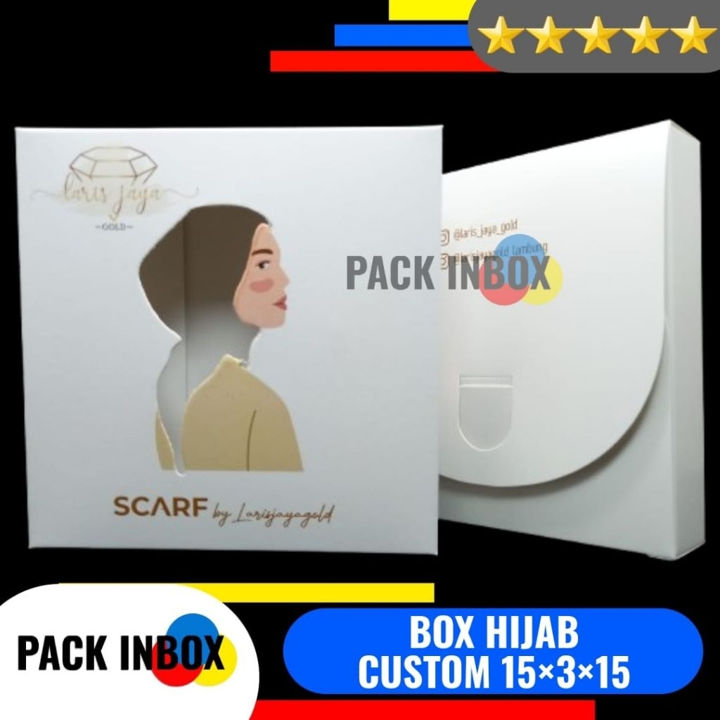 

BOX HIJAB CUSTOM DESAIN 15×3×15 BOX JILBAB CUSTOM DESAIN 15x3x15