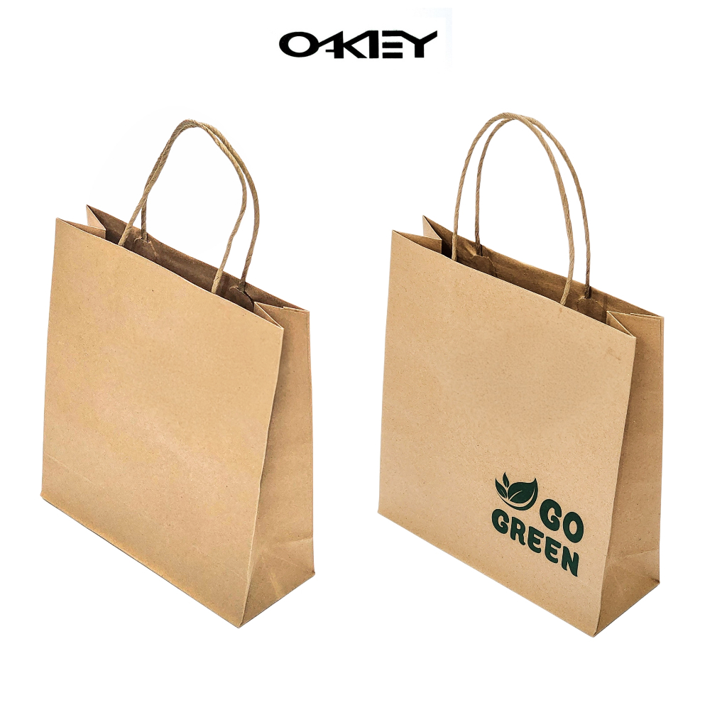 

1 PAK / 10 Pcs Paper Bag OKEY A ( 22 x 24 x 8 cm )