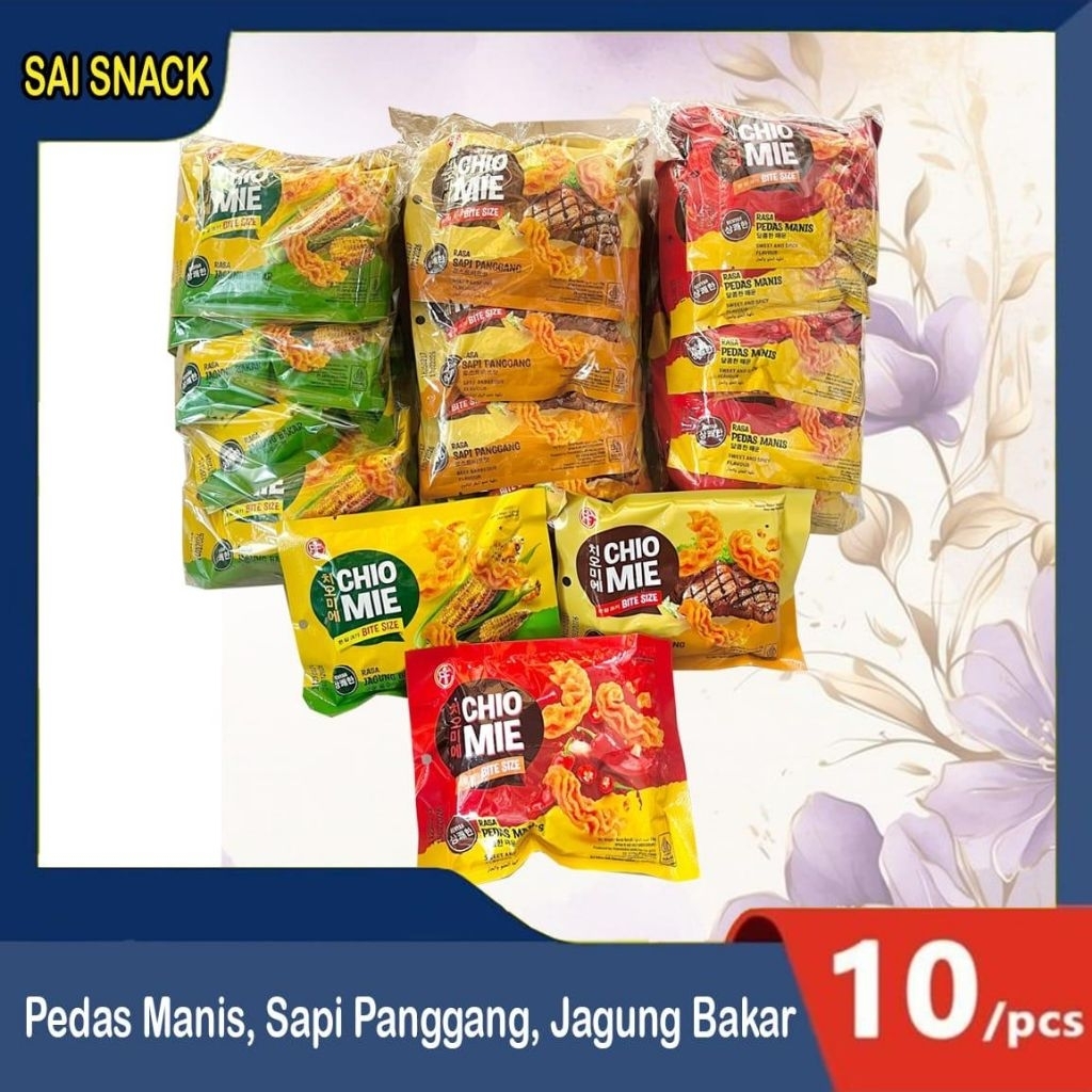 

[NEW PROMO] 1 Pak Snack Chio mie isi 10 pcs harga grosir