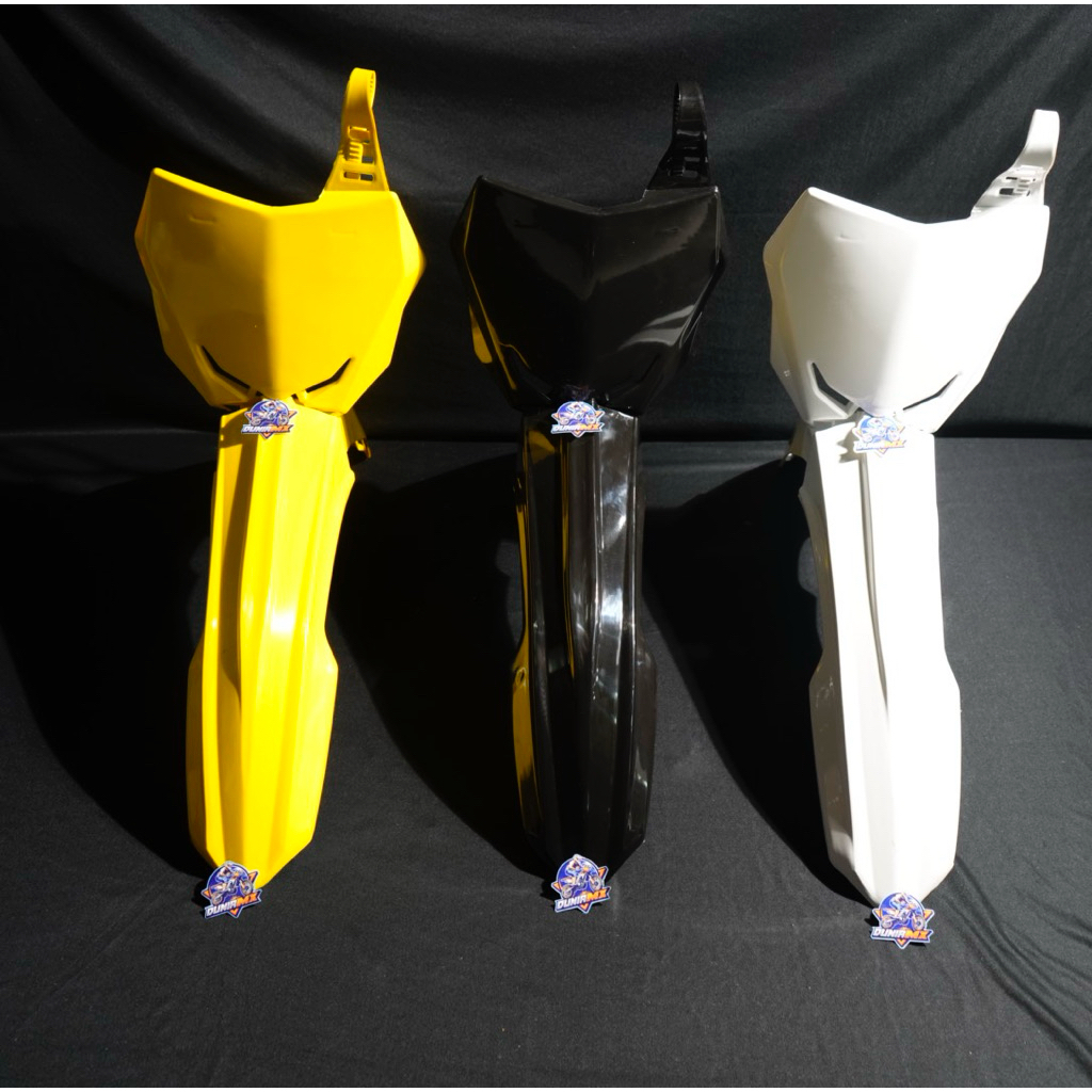 SEPAKBOR DEPAN RMZ 450 DAN PAPAN NOMOR RMZ 450 COVER BODY RMZ 450 RMZ 450 SPAKBOR DEPAN RMZ 450 SLEB