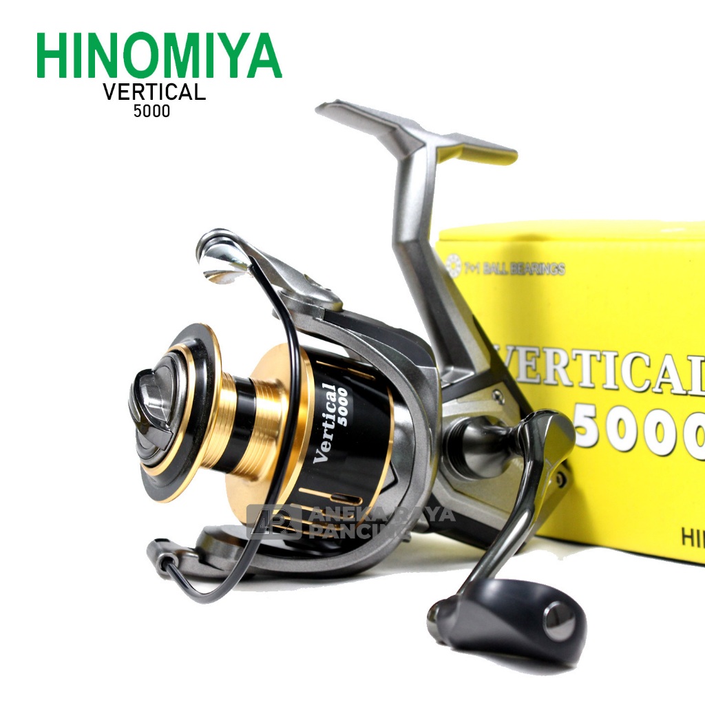 Reel Spinning Hinomiya Vertical 1000 - 5000 | Aneka Raya Pancing