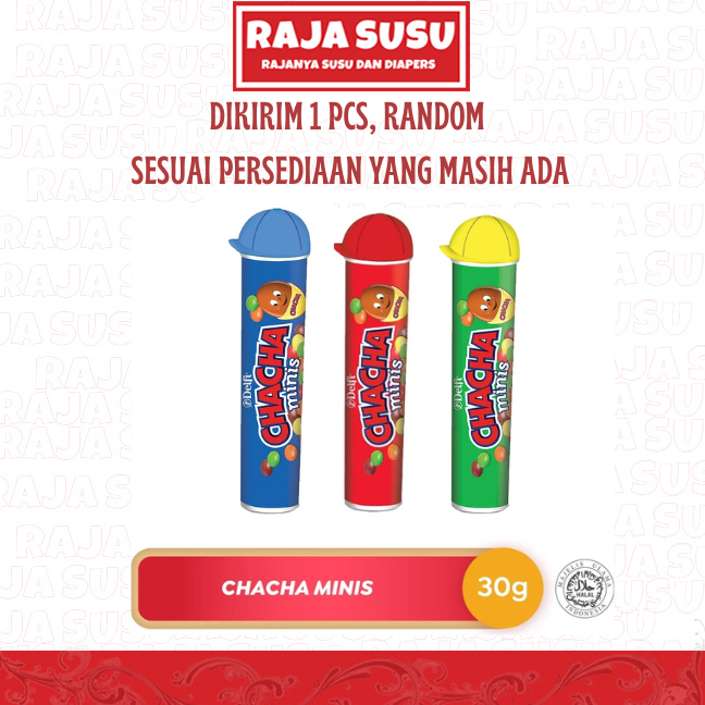 

DELFI CHACHA MINIS TUBE 37 GR - RAJA SUSU