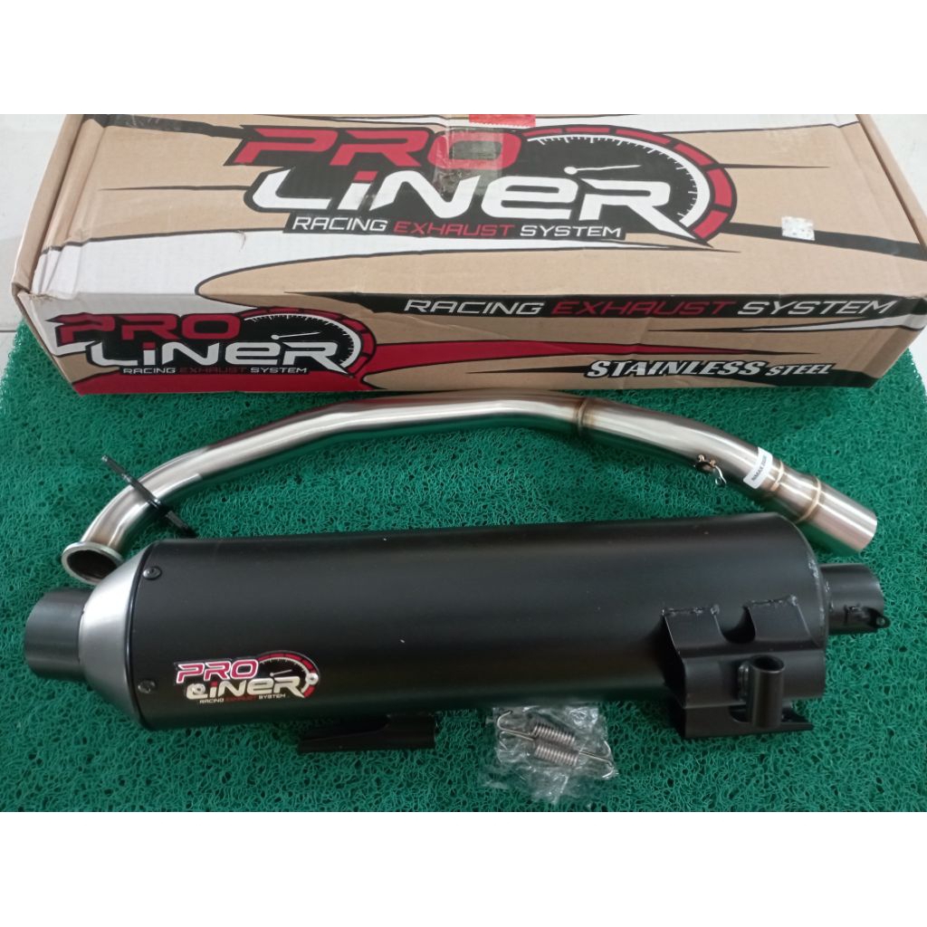 Knalpot Nmax New Standar racing Black Original Proliner