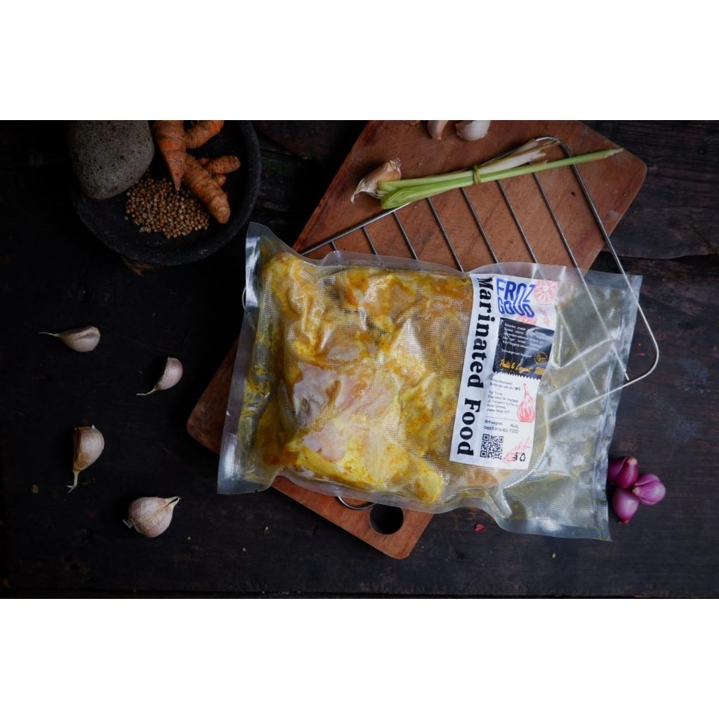 

ayam paha marinasi bumbu kuning