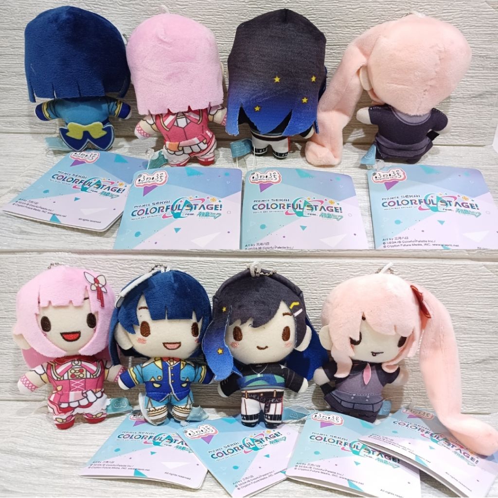 READY FUWAPUCHI PROJECT SEKAI COLORFUL STAGE//GANTUNGAN KEYCHAIN//PROJECT SEKAI YOISAKI KAWAI//PLUST