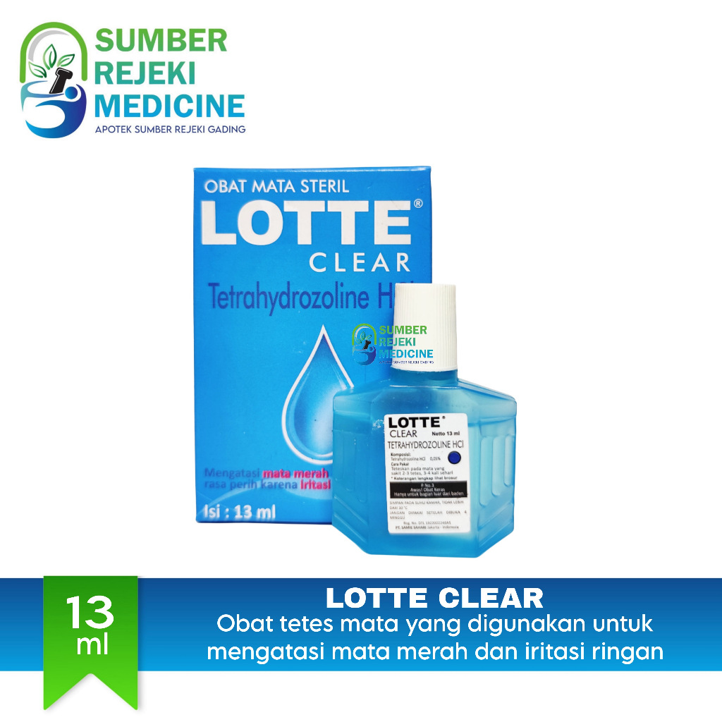Obat tetes mata lotte 13 ml (meredakan iritasi ringan)